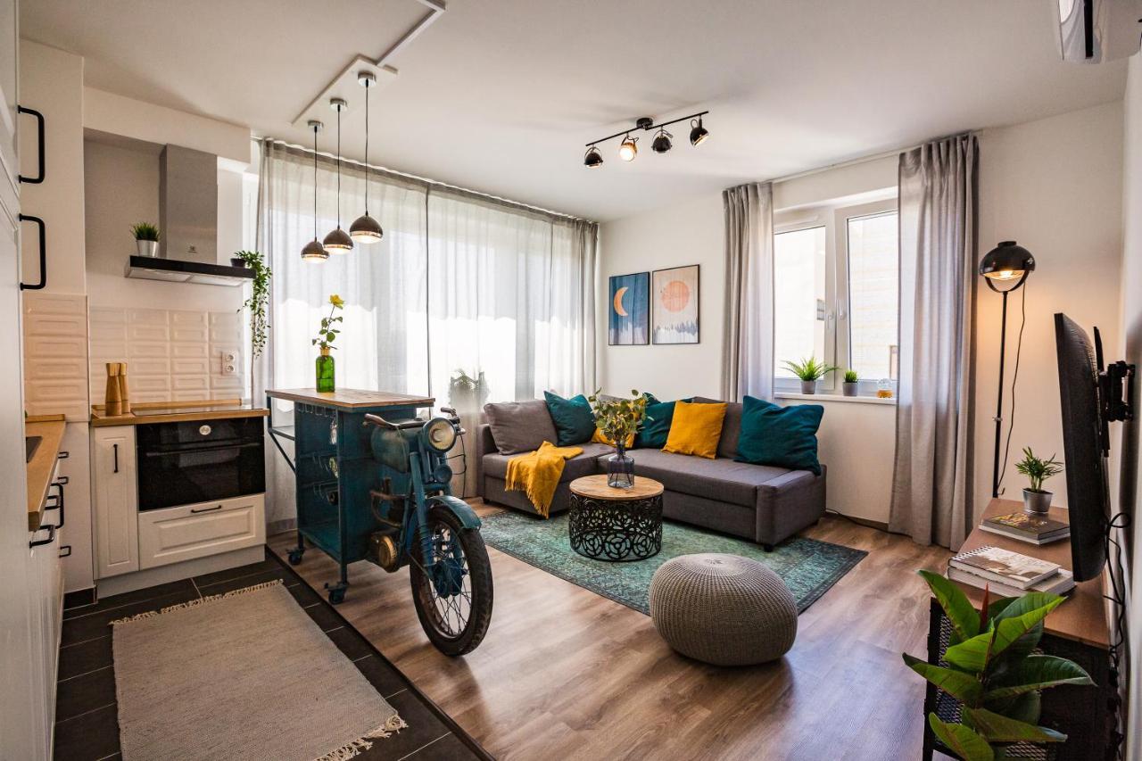 Stylish Oasis Central Apartment With Ac And Parking Budapeszt Zewnętrze zdjęcie